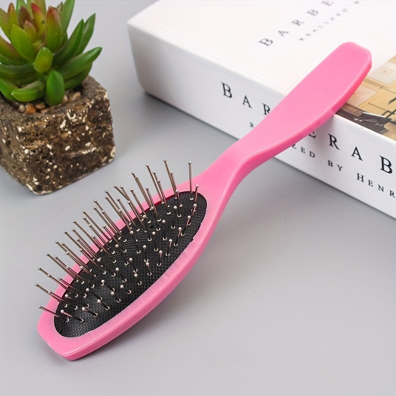 Style & Shine Hair  Synthetic Wig Brush Stainless Steel Wire Brush Portable Hair Brush Professional Synthetic Hair Brush Wig Hair Combs Hair Extension Brush for Women