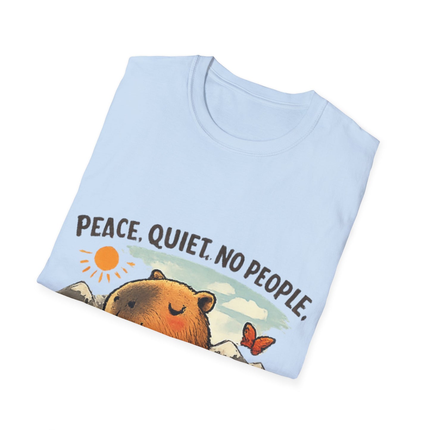 Peace & Quiet Capy T Shirt