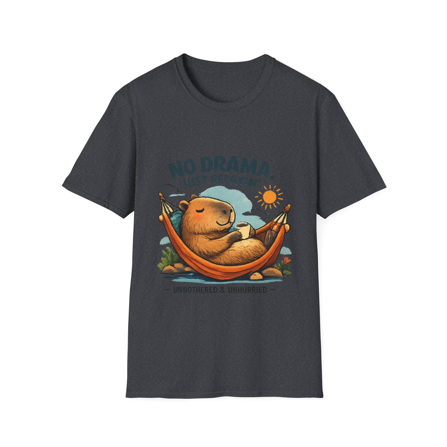 “No Drama, Just Relaxin’” Capy T Shirt