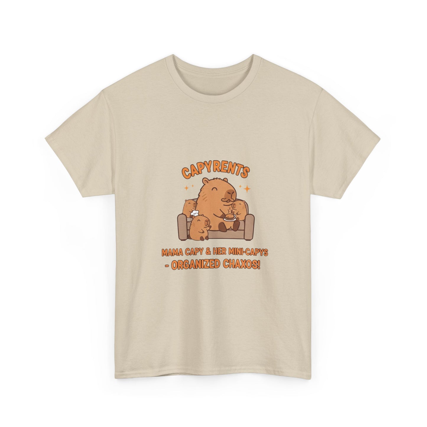 Mama Capy and her mini cappys T Shirts