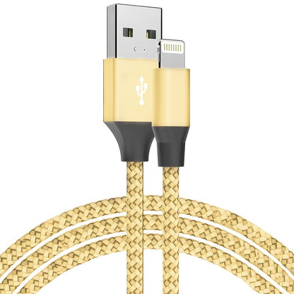 Mobile  MFi Approved Quick Charging High-Speed Lightning Cable - Sturdy and Knot-Free Design