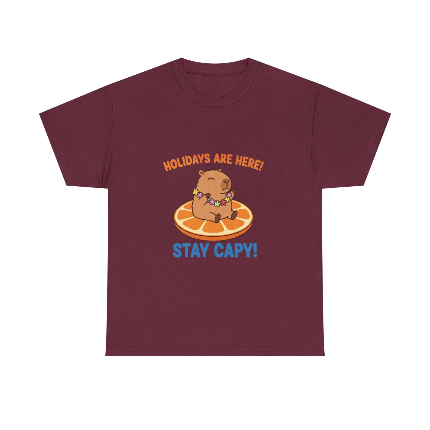 Holidays are here! Stay capy! T Shirt