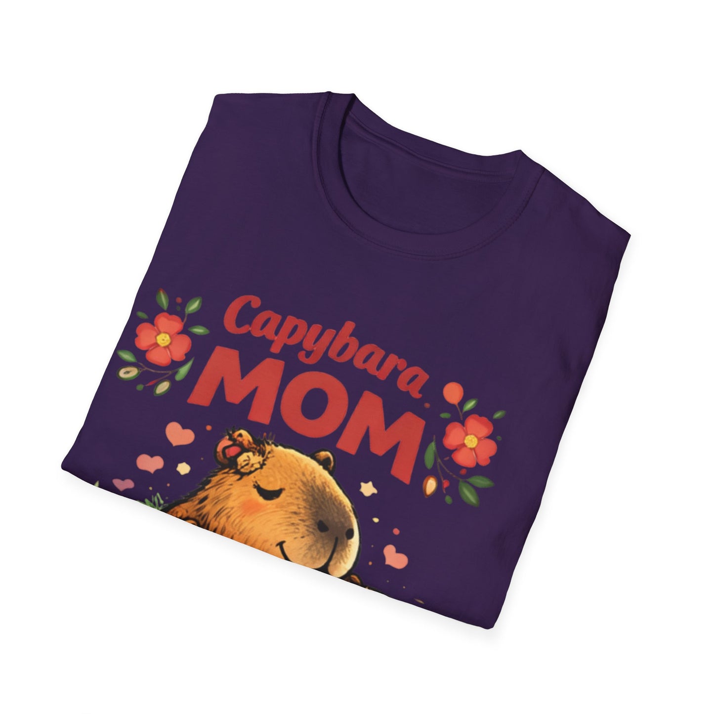 Capybara Mom T Shirt