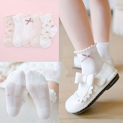 Girl clothing  5pcs Girls'  Socks