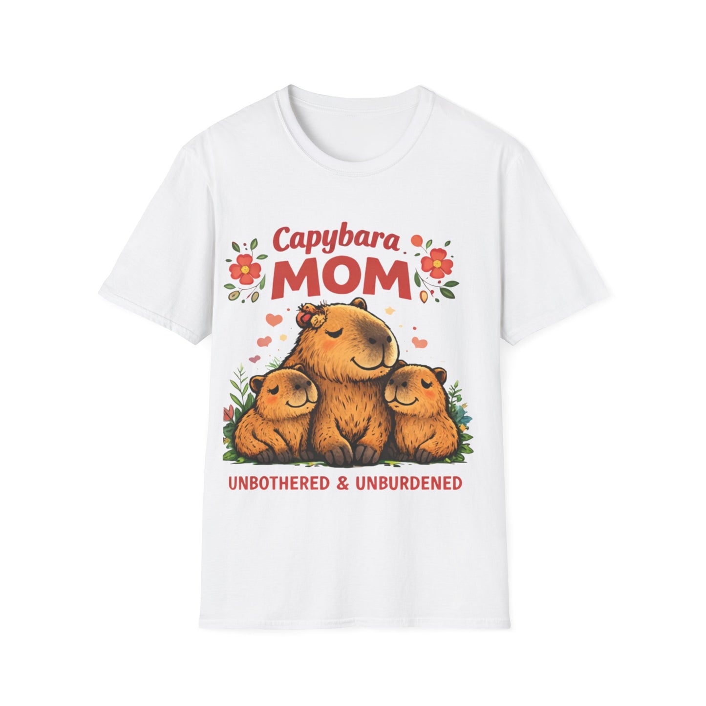 Capybara Mom T Shirt