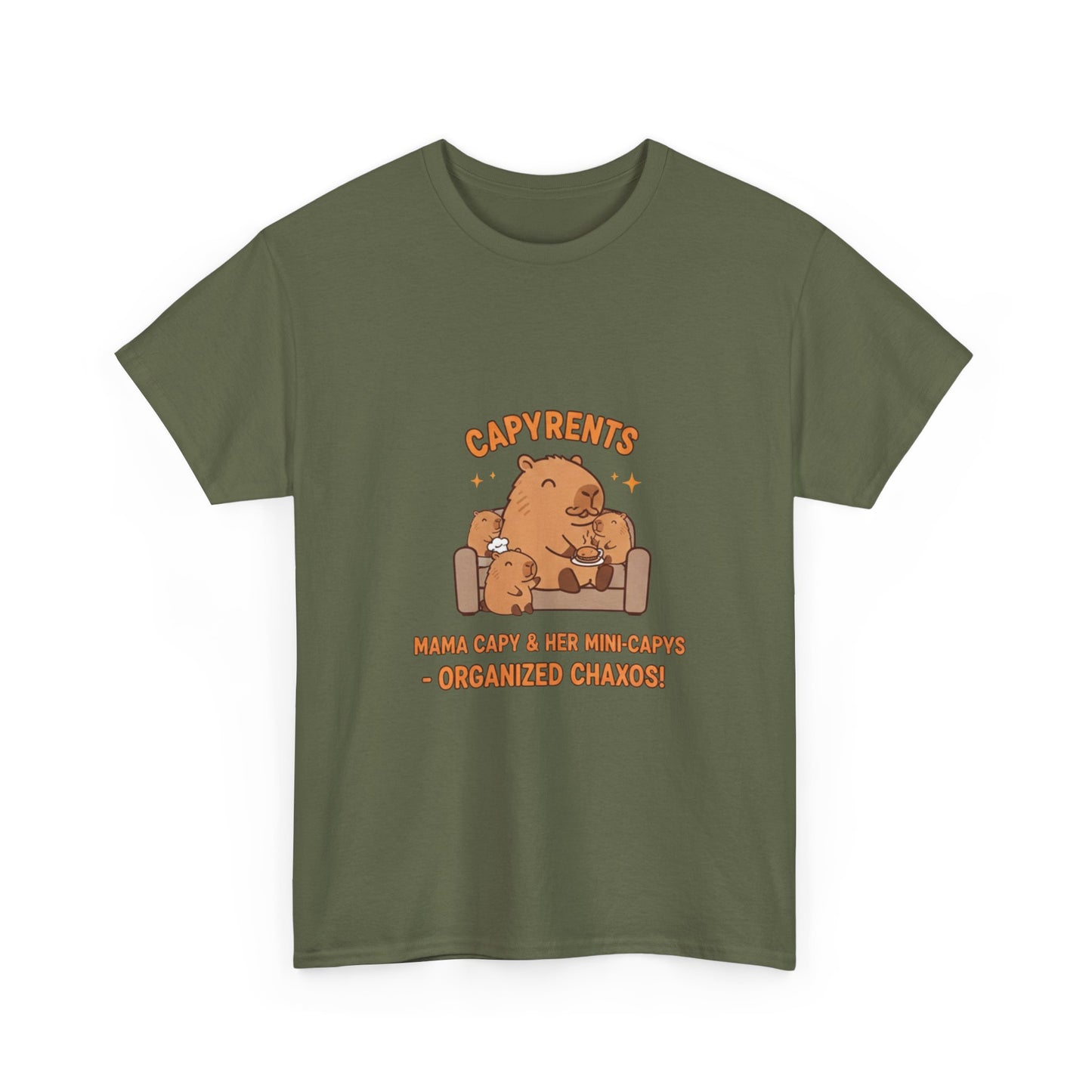 Mama Capy and her mini cappys T Shirts