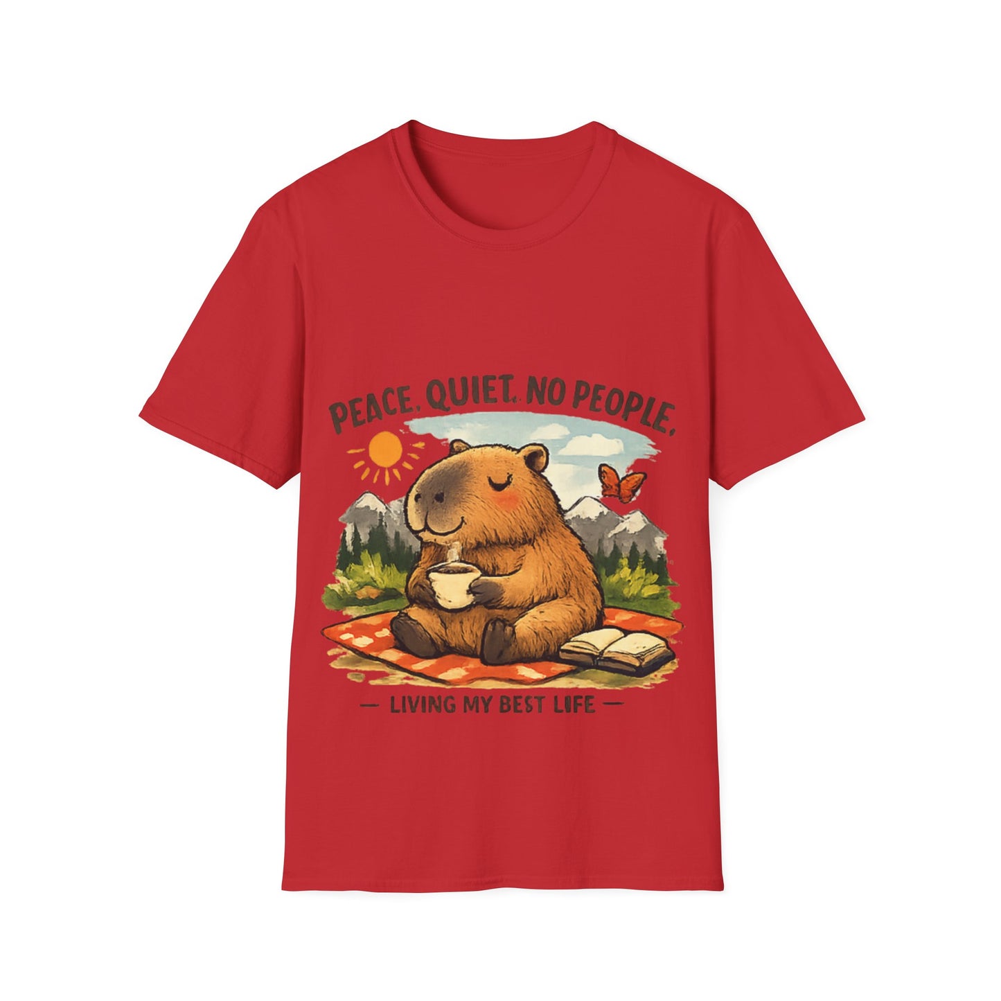 Peace & Quiet Capy T Shirt