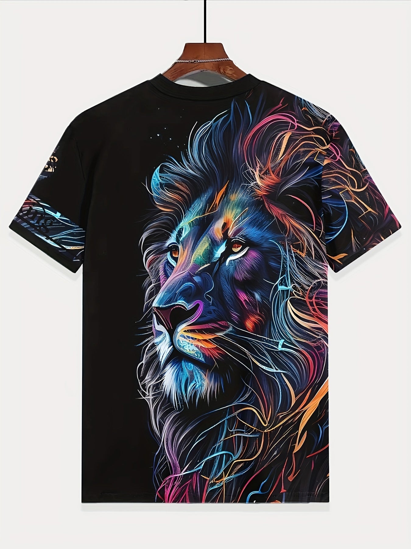 Boy clothing  Colourful Lion Print T-Shirt