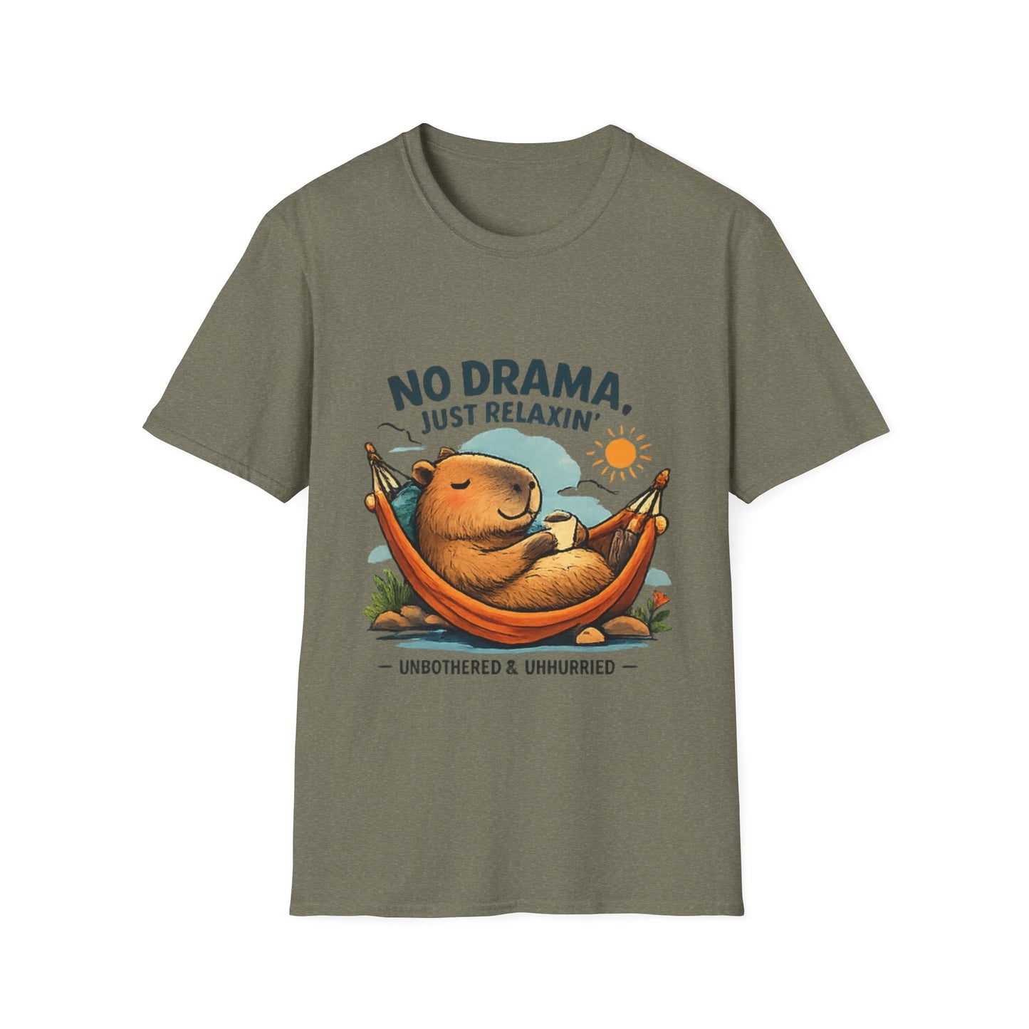 “No Drama, Just Relaxin’” Capy T Shirt