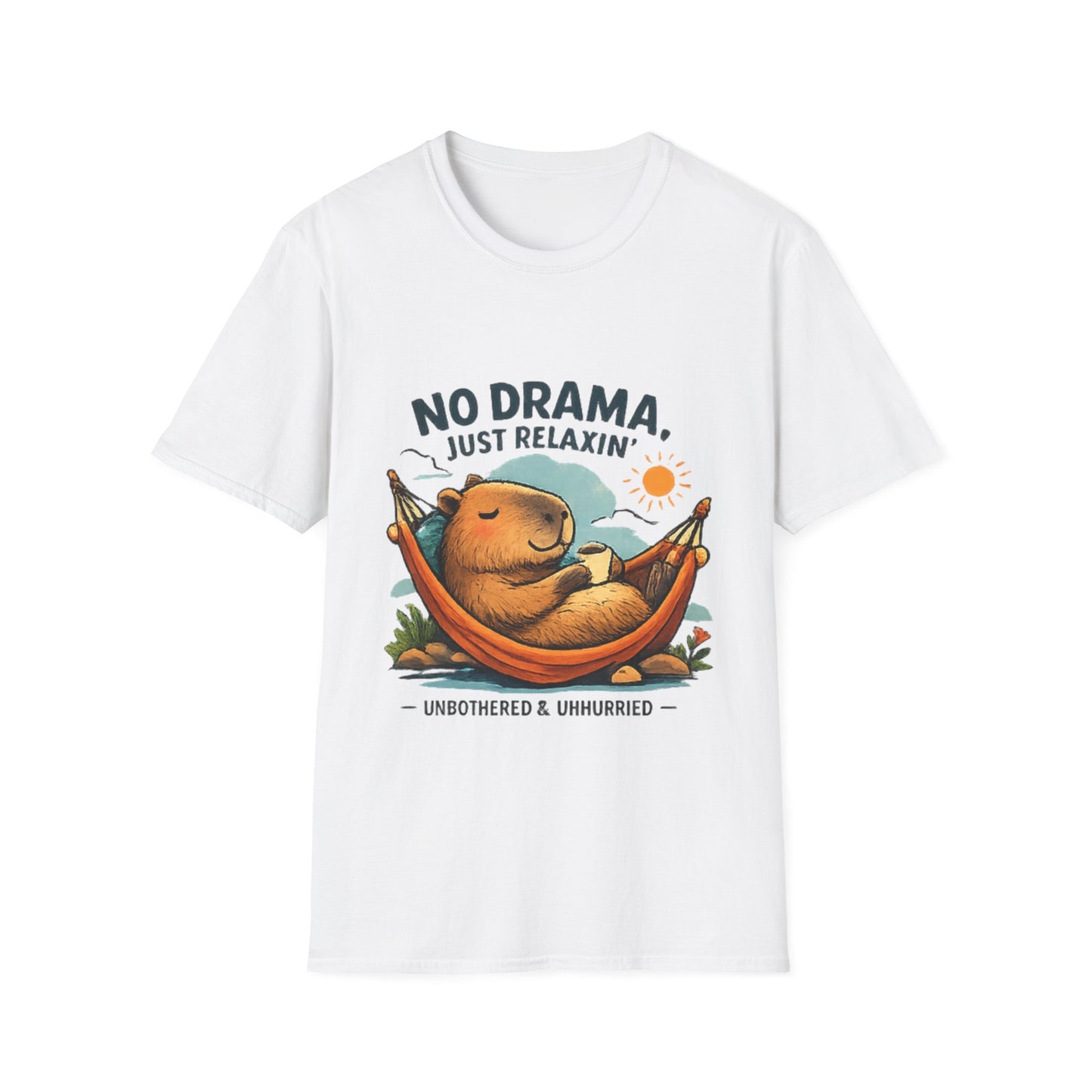 “No Drama, Just Relaxin’” Capy T Shirt