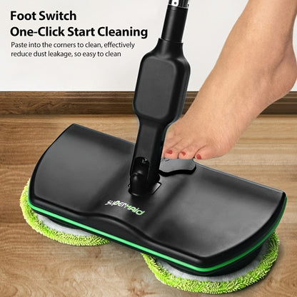 Kitchen   Easy to Use Cordless Electric Mop, Floor Cleaning Electric Scrubber Sweeper Polisher Set