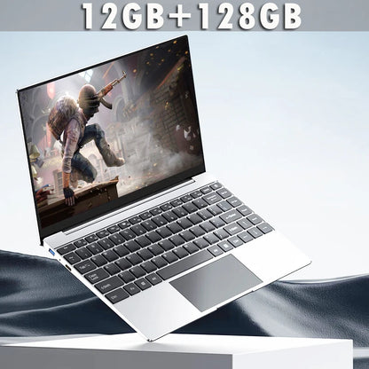 Laptop  Windows 11 Notebook 14.1 Inch Intel Celeron J4025 12GB 512GB 1920*1080 Resolution Office Study PC computer