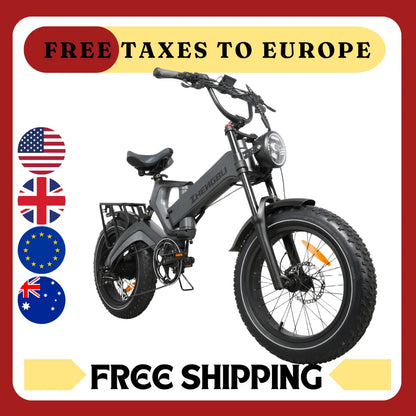 Outdoor   e bike 48v 1000w 25Ah kit electric bike, 20*4.0 inch ebike electric fat tire bike, fat tire electric bike electric motorcycle