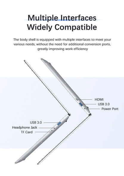 Mobile  Ultra Slim Windows 11 Computer Computer 14.1 "12GB RAM GB 1TB SSD Intel J4025 Notebook Gamer 1920 * Office Study Computer PC