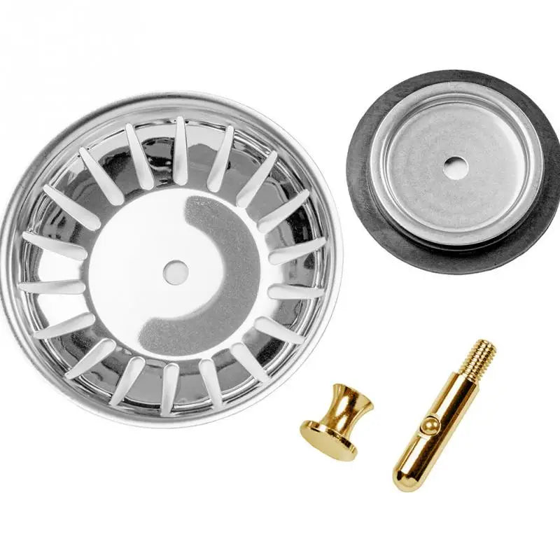 Kitchen  2PCS  Sink Filter Stainless Steel Sink Strainer Filter Bathroom accessories Sink Strainer Drain Hole Filter Trap Household Sink Tools