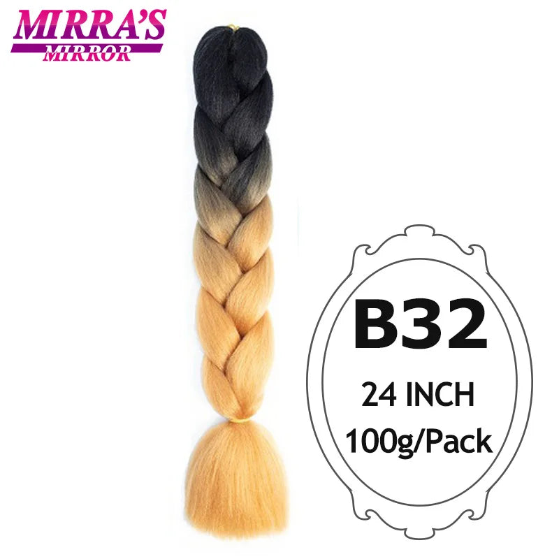 Style & Shine Hair  Jumbo Braiding Hair Extensions High Temperature YAKI Fiber Hair For Braids Synthetic Braiding Box Hair Ombre Jumbo Braid Purple