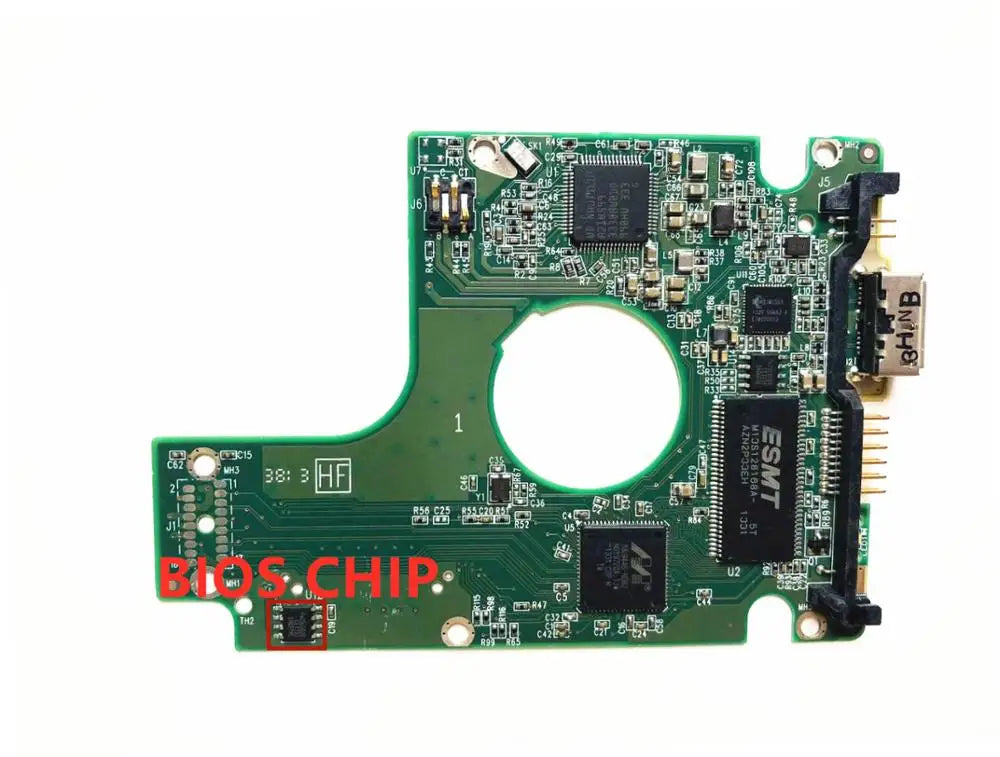 Laptop 2060-771961-001 REV A , 2060-771961-001 REV B  / Western Data Hard Disk Circuit Board USB 3.0/ 771961-F01 , -101 , -G01