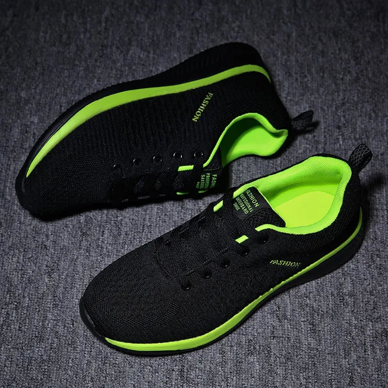 Men  shoes   Athletic Shoes for Men Shoes Sneakers Black Shoes Casual Men Women Knit Sneakers Breathable Athletic Running Walking Gym Shoes