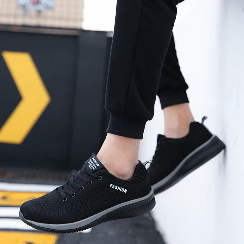 Men  shoes   Athletic Shoes for Men Shoes Sneakers Black Shoes Casual Men Women Knit Sneakers Breathable Athletic Running Walking Gym Shoes