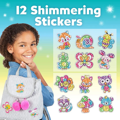 Toys 12 Create Big Gem Diamond Painting Sticker Kit Art Craft Girls Boys Unicorn Animal Sealife Magical Mosaic Dot Sticky Toys Gifts