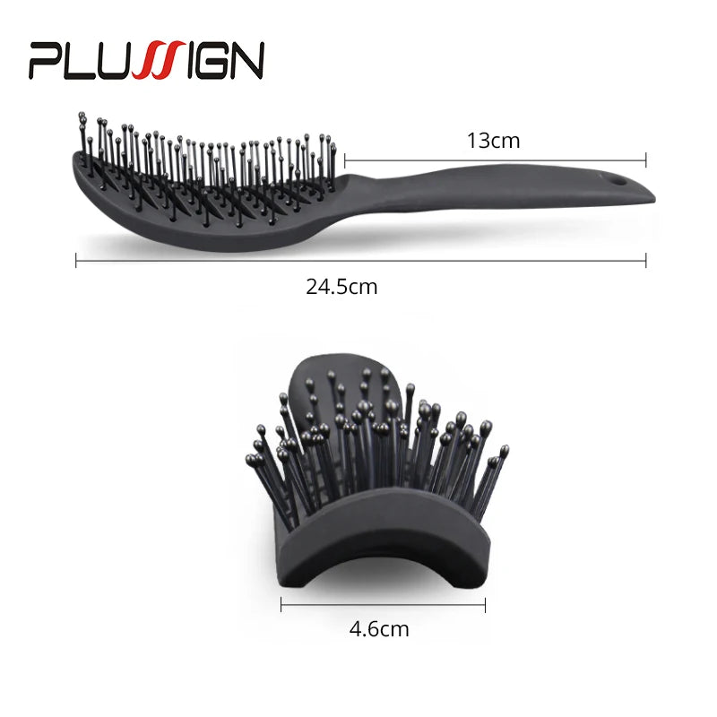 Style & Shine Hair   Portable Travel Folding Hair Brush