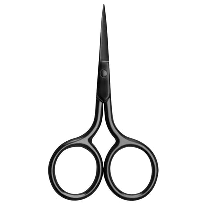 Bathroom   1Pc Stainless Steel Nose Hair Mini Small Scissors Eyelash Facial Hair Straight Round Tip For Eyebrows Nail Beard Manicure Makeup