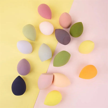 Makeup and face 4pcs Makeup Sponge Powder Puff Dry and Wet Combined Beauty Cosmetic Ball