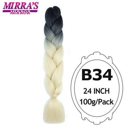 Style & Shine Hair  Jumbo Braiding Hair Extensions High Temperature YAKI Fiber Hair For Braids Synthetic Braiding Box Hair Ombre Jumbo Braid Purple