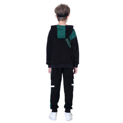 Boy clothing  Kids Tracksuits Teen Boys School Sweatsuits Fashion Cotton Hooded Tops Soft Children Long Sleeve T-Shirts Pants Sportswear