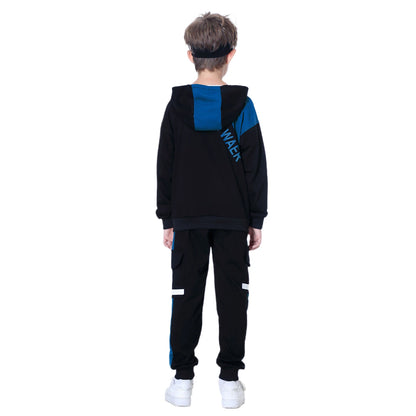 Boy clothing  Kids Tracksuits Teen Boys School Sweatsuits Fashion Cotton Hooded Tops Soft Children Long Sleeve T-Shirts Pants Sportswear