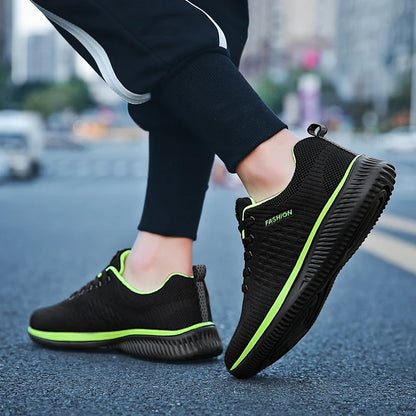 Men  shoes   Athletic Shoes for Men Shoes Sneakers Black Shoes Casual Men Women Knit Sneakers Breathable Athletic Running Walking Gym Shoes