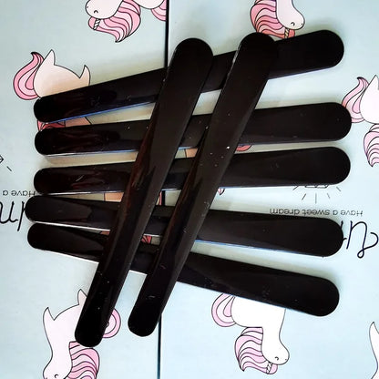 Makeup and face  10Pcs Cosmetic Spatula Disposable Curved Scoop Makeup Mask Cream Spoon