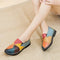 Woman shoes Ladies Women Mother Genuine Leather Shoes Flats Designer Loafers Moccasins Slip On Colorful Plus Size 41 42