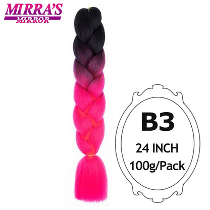 Style & Shine Hair  Jumbo Braiding Hair Extensions High Temperature YAKI Fiber Hair For Braids Synthetic Braiding Box Hair Ombre Jumbo Braid Purple