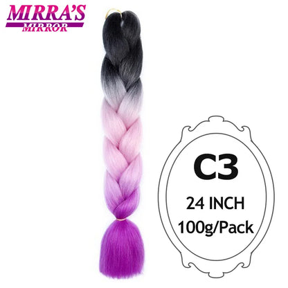 Style & Shine Hair  Jumbo Braiding Hair Extensions High Temperature YAKI Fiber Hair For Braids Synthetic Braiding Box Hair Ombre Jumbo Braid Purple