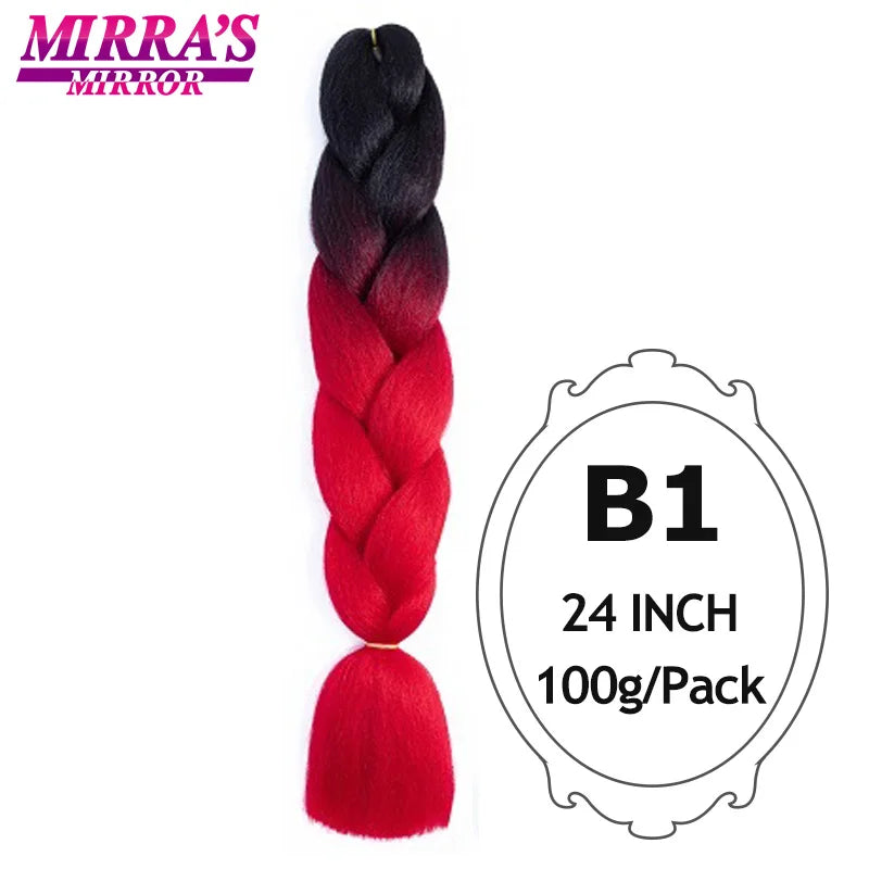 Style & Shine Hair  Jumbo Braiding Hair Extensions High Temperature YAKI Fiber Hair For Braids Synthetic Braiding Box Hair Ombre Jumbo Braid Purple