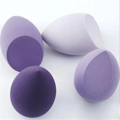 Makeup and face 4pcs Makeup Sponge Powder Puff Dry and Wet Combined Beauty Cosmetic Ball