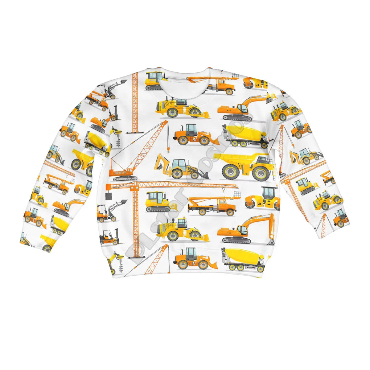 Boy  clothing  Heavy Equipment 3d all over printed Hoodies Children zipper Pullover Sweatshirt Tracksuit/hoodies/family t shirt 02