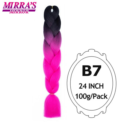 Style & Shine Hair  Jumbo Braiding Hair Extensions High Temperature YAKI Fiber Hair For Braids Synthetic Braiding Box Hair Ombre Jumbo Braid Purple