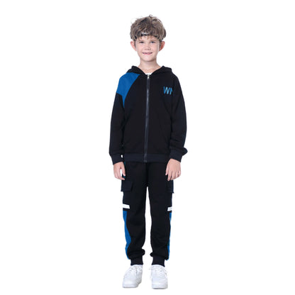 Boy clothing  Kids Tracksuits Teen Boys School Sweatsuits Fashion Cotton Hooded Tops Soft Children Long Sleeve T-Shirts Pants Sportswear