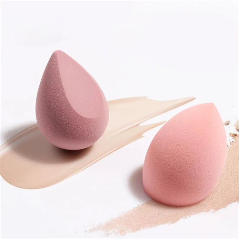 Makeup and face 4pcs Makeup Sponge Powder Puff Dry and Wet Combined Beauty Cosmetic Ball