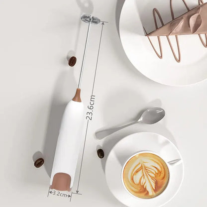 Kitchen Electric Milk Frother Kitchen Drink Foamer Mixer Stirrer Coffee Cappuccino Creamer Whisk Frothy Blend Egg Beater