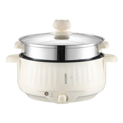 Kitchen 1.7L Multicooker Single/Double Layer Electric Pot 1-2 People Household Non-stick Pan Hot Pot Rice Cooker Cooking Appliances