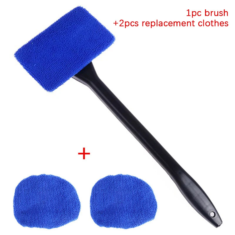 Ergonomic Car Window Cleaning Brush – Defog & Dust Removal Tool/Car