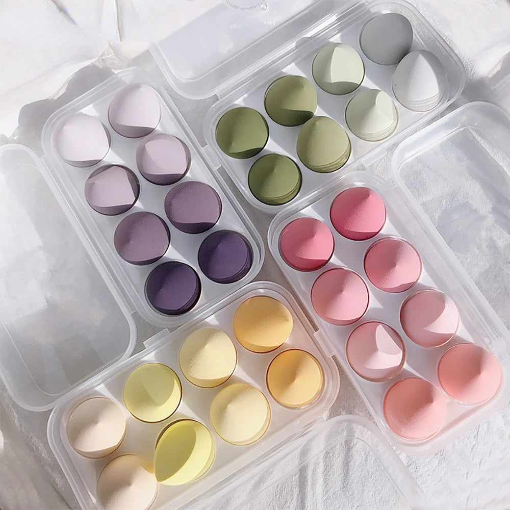 Makeup and face  4pcs/bag Fashion Make up Blender Cosmetic Puff Makeup Sponge