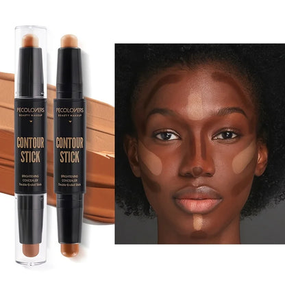 Makeup and face Waterproof Bronze Highlighter Stick - Natural Look Contour & Concealer, Buildable Coverage For All Skin Tones