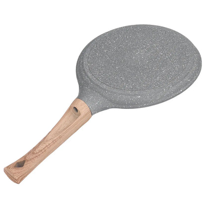 Kitchen  Non- Egg Frying Pan - Flat Multipurpose Cookware with Thick Base for induction Cooker & Hamburgers