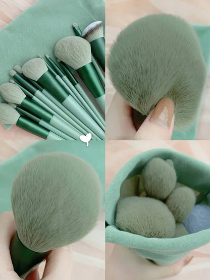 Makeup and face  13 PCS Makeup Brushes Set Eye Shadow Foundation  Cosmetic Brush