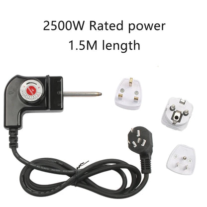 Kitchen  110V 220V 1.5M Power Cable/5 Gear Temperature Control Switch/Coupler Plug 3 In 1 2500W kitchen Hotpot Barbecue Machine Accessories