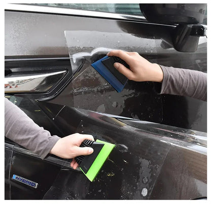 Car   Silicone Scraper for Car Glass Rubber Squeegee Window Tint Tool Glass Water Wiper Mirror Cleaning Water Blade Car Accessories